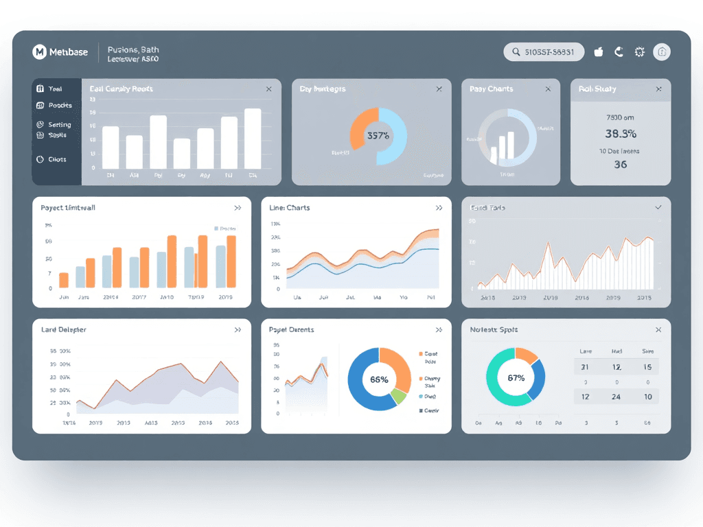 Dashboard ilustrativo